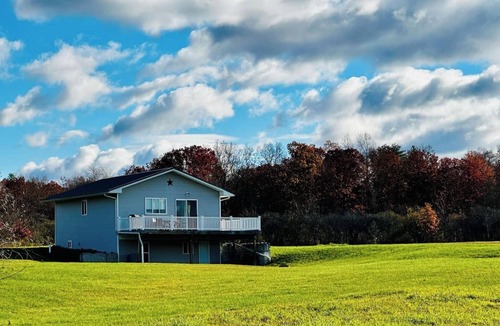 Montour Falls House | A peaceful country retreat minutes from Watkins Glen—perfect for couples, friends, or family escapes.