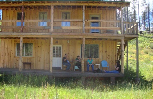 Blue Cabin | A peaceful setting for guests to relax and unwind. 18 Guest, 2 floor cabin