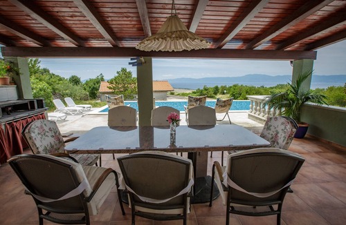 Smrika Villa | A peaceful villa with own pool and a great sea view
