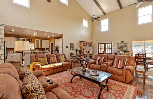 Pedernales Canyon Ranch House | A Perfect Spring Getaway with a Natural Spring Swimming Hole!