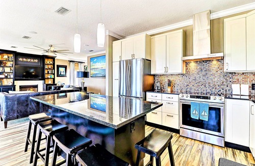 American Beach House | A pet friendly luxury resort style home.