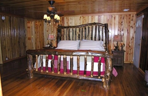 Ellijay Cabin | “A River Runs Through It” - Creek Runs Underneath Home