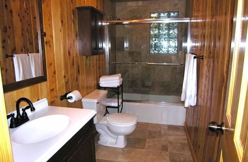 Ellijay Cabin | “A River Runs Through It” - Creek Runs Underneath Home