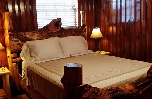 Ellijay Cabin | “A River Runs Through It” - Creek Runs Underneath Home