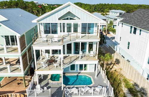 Panama City Beach House | “A Sight to Sea”. Beach-front home w/private pool