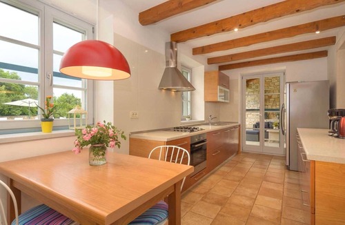Divsici Villa | A traditional, stone villa in Marčana with a pool and children's playground