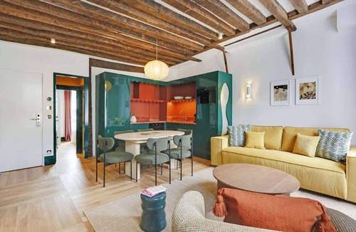 Quartier de la Monnaie Apartment | A Trendy 2-BR/2-BA with Services in Saint-Germain