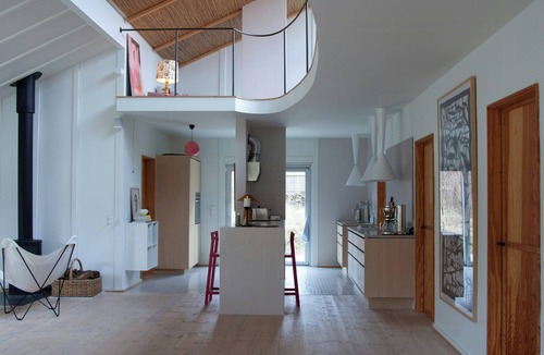 Hoeve Strand House | A unique former church with 6-meter-high ceilings