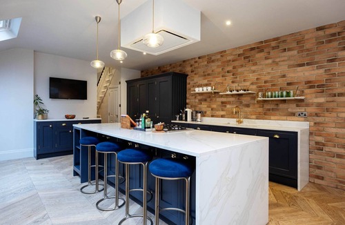 Queen's Park House | A Vision in Blue, by Veeve