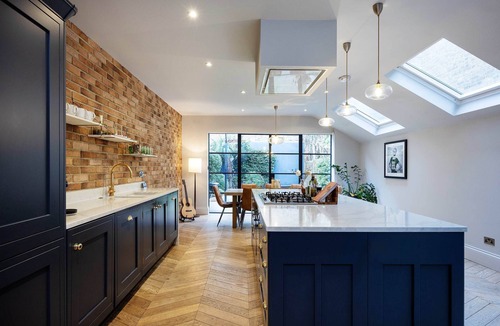 Queen's Park House | A Vision in Blue, by Veeve