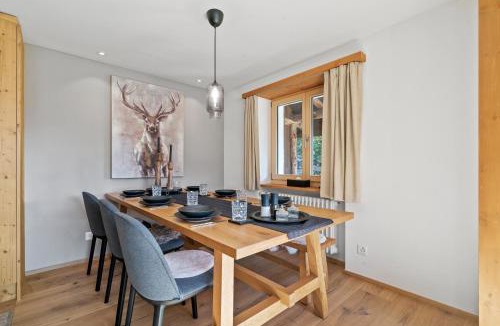 Davos-Dorf Ski Chalet | A&Y Chalet zum Goldenen Hirsch - Best View Kamin Ski