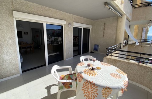 Finestrat Apartment | A28 - On the beach front and a big terrace