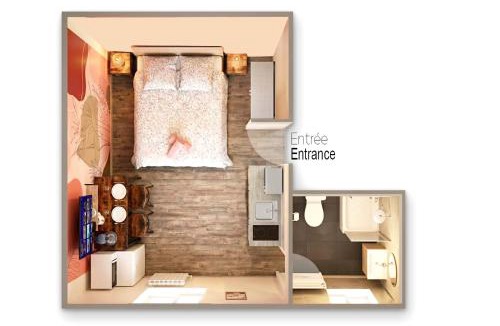 Saint-Georges-sur-Baulche Apartment | A605 Studio Auxerre avec parking