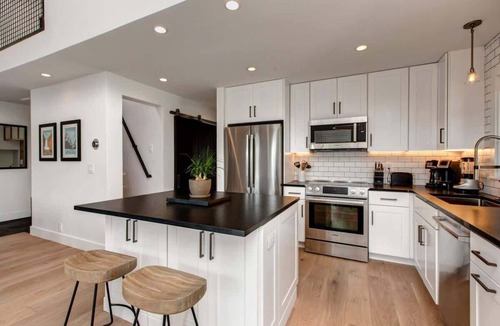 Teton Village Condo | Abode at Rendezvous, private entrance, large deck