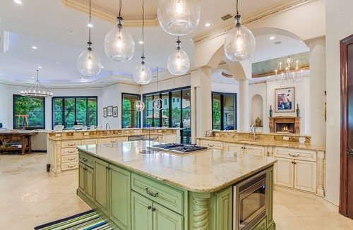 Lower Basin Lake Travis House | Above Hacienda | Waterfront I Pool & Spa with Slide I Pickleball I Playscape