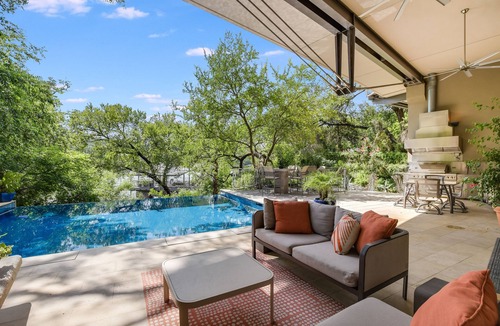 Tarrytown House | Above Waterfalls I Premier | Party Dock I Pool I Theater I Luxury I Services