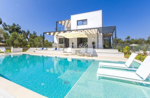 Dafnata Villa | Acaste, Modern Private Villa With Swimming Pool