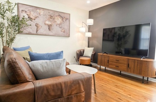 Bloomfield Apartment | Accessible 3BR/2BA, Bonus Office, Private Yard, PetsOK, Parking, Laundry In-Unit