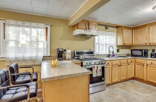 Baldwin House | Accessible Home w/Yard: 1 MI to Pere Marquette