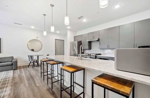 SoNo Apartment | Accessible Two-Bedroom Apartment w/Balcony