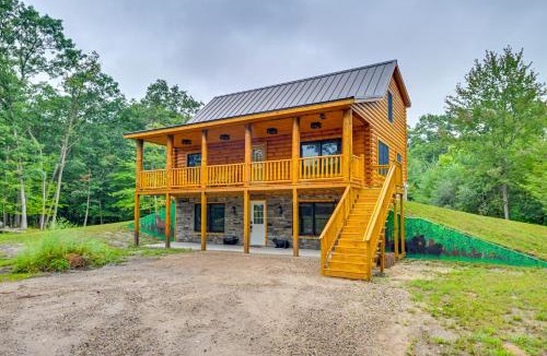 Adams House | Adams Cabin w/Game Room & Fire Pit