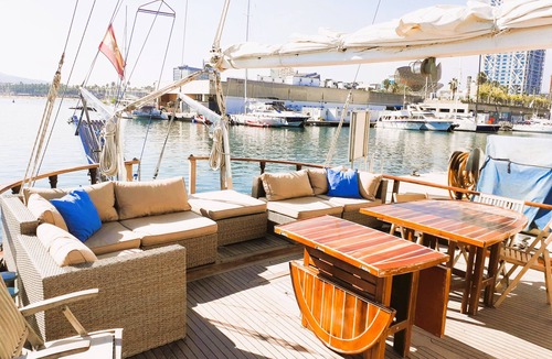Barceloneta Boat Rental | ADARA YACHT Great Turkish Schooner in Barcelona