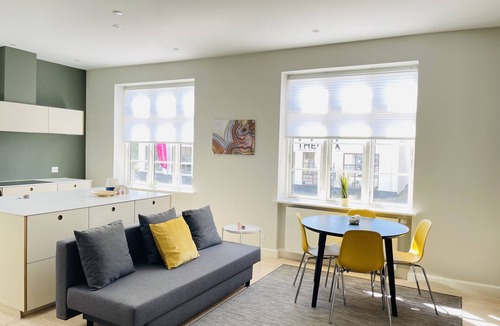 Aalborg Apartment | aday - 2 bedroom with modern kitchen and free parking