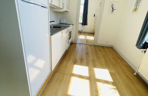 Hjørring Apartment | aday - Blue light suite apartment in the center of Hjørring