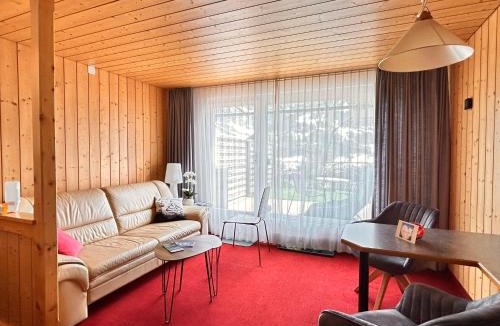 Adelboden Apartment | Adelhome Studio mit Gartensitzplatz