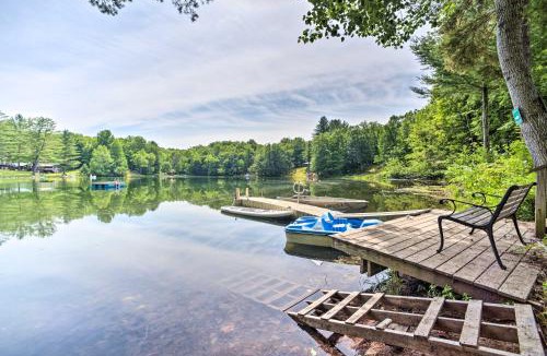 Glenfield House | Adirondack Cabin on Peaceful Lake Near Glenfield!