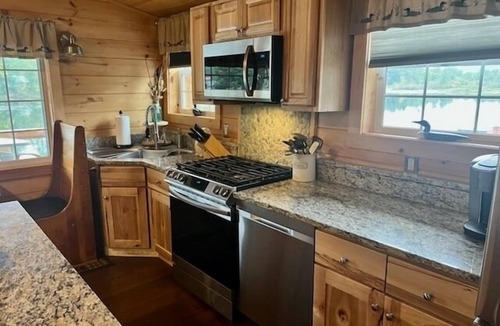 Wells House | Adirondack lakeside 4 season home on Lake Algonquin with new hot tub