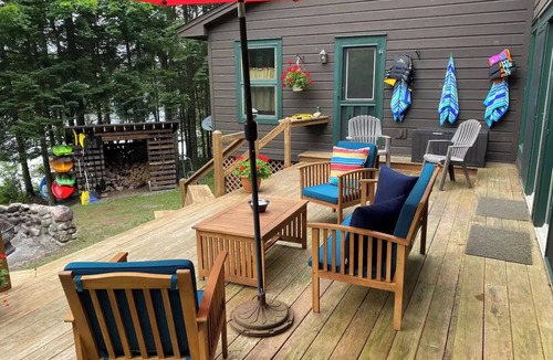 Rainbow Lake Cabin | Adirondack Luxury Cabin on Rainbow Lake NY. Secluded. Area Activities & Fun!