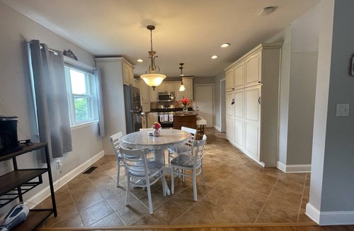 Lake Luzerne-Hadley House | Adirondack Oasis: Pool, Huge Deck, Fire Pit, Minutes to Lake George, Sleeps 11