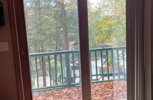 Town of Webb House | ADK Channel House - Spacious, waterfront home. Huge boathouse with top sun deck