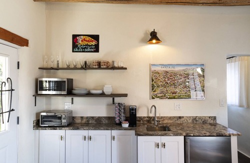 South Capitol Condo | Adobe Casita Downtown - King Bed + Patio * Spacious 450 Sq Ft