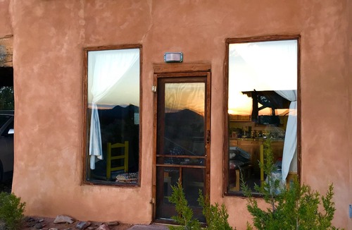 Canoncito House | Adobe casita on 12 acres of high desert