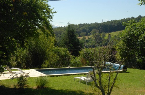 Saint-Laurent-la-Vallee House | Adorable cosy stone cottage, newly renovated, with private pool and lovely views