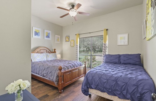Fischer House | Adorable Pet Friendly Cottage with Private Pool, Hot Tub, and Fire Pit!