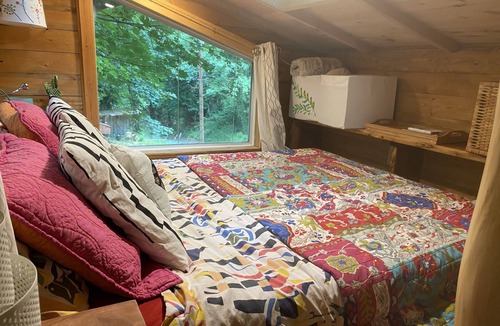 Clatskanie Cabin | Adorable Tiny House with Forest and Garden views.