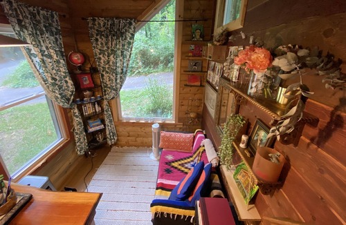 Clatskanie Cabin | Adorable Tiny House with Forest and Garden views.