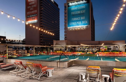 Downtown Las Vegas Apartment | Adventure Awaits! 3 Convenient Units! Rooftop Pool, Pets Allowed, Parking!