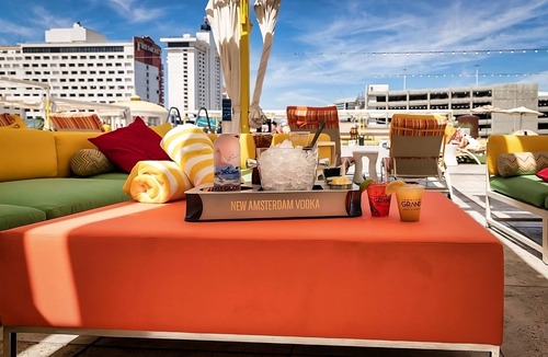 Downtown Las Vegas Apartment | Adventure Awaits! 3 Convenient Units! Rooftop Pool, Pets Allowed, Parking!