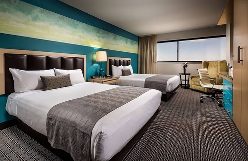 Downtown Las Vegas Hotel | Adventure Awaits! 4 Convenient Units! Rooftop Pool, Pets Allowed, Parking!