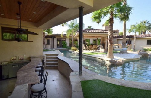Warm Sands Villa | ADVENTURE! POOL with a LAZY RIVER! SLIDE & SWIM UP BAR.