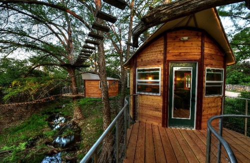 Spicewood RV Rental | Adventures Await at this Stunning Tree House Retreat in Texas