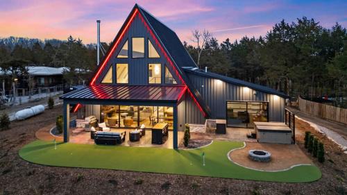 Rogers House | AFrame at Beaver Lake-Hot Tub-Epic Patio & Views