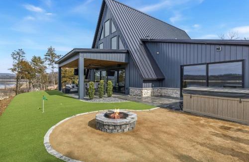 Rogers House | AFrame at Beaver Lake-Hot Tub-Epic Patio & Views