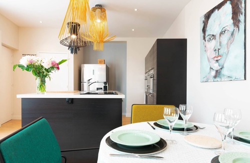 Downtown Angers Apartment | Agora Suite, 2 bedrooms from 3 occupants