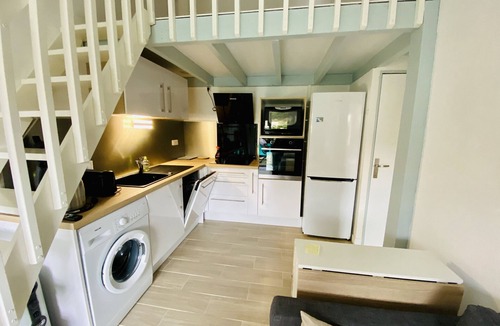 Biscarrosse Plage Apartment | Agréable pavillon avec une chambre + mezzanine (147)