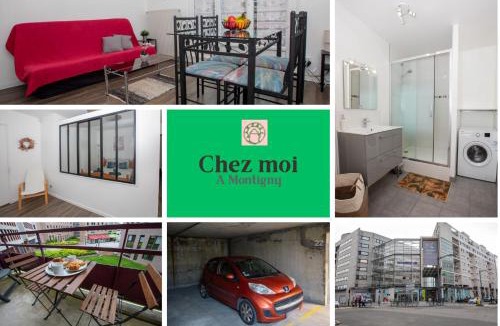 Montigny-le-Bretonneux Apartment | Agréable T2 RERC Parking Privé